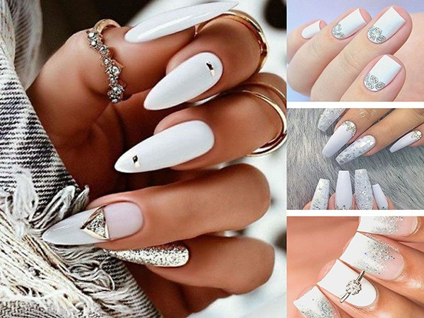 Những mẫu nail cô dâu xinh đẹp giúp bạn trở nên lung linh hơn trong ngày cưới - 6
