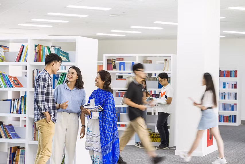 Trải nghiệm một ngày ở đại học tinh hoa VinUni - Ảnh 5. Trải nghiệm một ngày ở đại học tinh hoa VinUni - Ảnh 5.