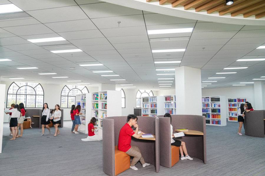 Trải nghiệm một ngày ở đại học tinh hoa VinUni - Ảnh 7. Trải nghiệm một ngày ở đại học tinh hoa VinUni - Ảnh 7.