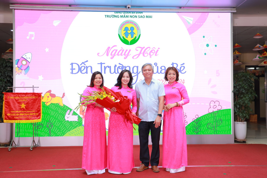 Trường Mầm non Sao Mai hân hoan chào đón năm học mới. Trường Mầm non Sao Mai hân hoan chào đón năm học mới.