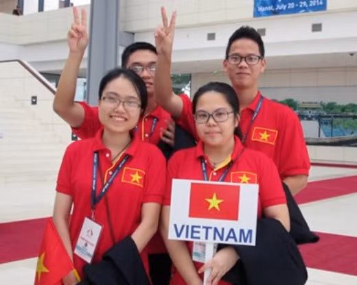 Những gương mặt của đội tuyển Olympic Hóa học Việt Nam