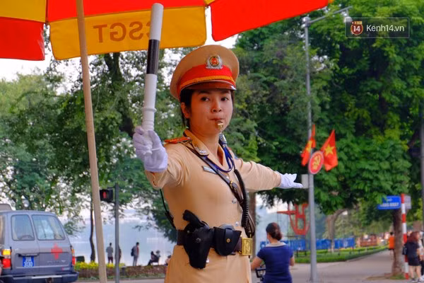 Lực lượng CSGT tổ chức phân luồng giao thông (Ảnh minh họa)