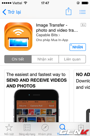 Chuyển nhanh hình ảnh và video giữa iPhone và máy tính không cần cắm dây ảnh 1 Chuyển nhanh hình ảnh và video giữa iPhone và máy tính không cần cắm dây ảnh 1