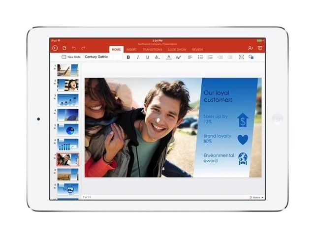 Microsoft bất ngờ miễn phí Office cho iPad