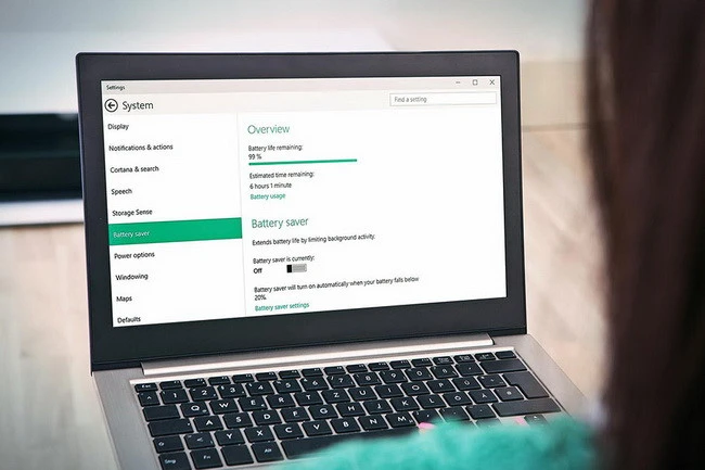 cách cải thiện pin đáng kể cho máy tính Windows 10