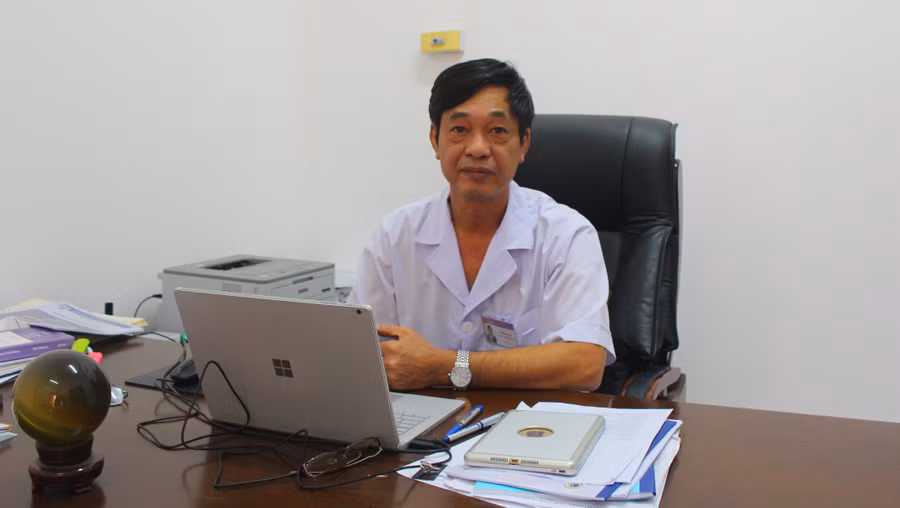 Bác sĩ Ngô Hùng Lâm - Giám đốc Bệnh viện tâm thần Hà Nội.