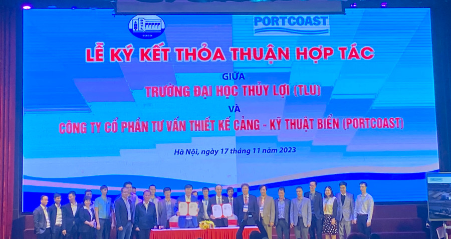 Quang cảnh lễ ký kết thoả thuận hợp tác. Ảnh NC. Quang cảnh lễ ký kết thoả thuận hợp tác. Ảnh NC.
