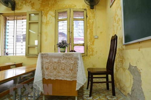 Một lớp học trong trường THPT Trần Nhân Tông- Hà Nội Một lớp học trong trường THPT Trần Nhân Tông- Hà Nội