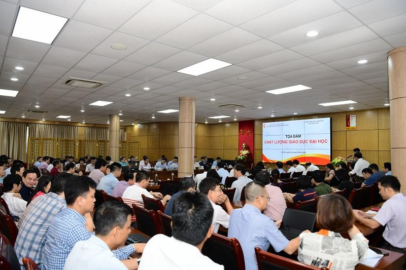 Quang cảnh buổi tọa đàm. Ảnh Kim Chi. Quang cảnh buổi tọa đàm. Ảnh Kim Chi.