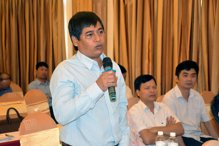 Ông Ma Ly Phước – Trưởng Ban Dân tộc tỉnh Bình Phước phát biểu