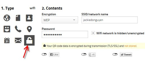 Kết nối Wi-Fi nhanh bằng mã QR Code