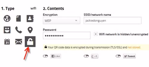 Kết nối Wi-Fi nhanh bằng mã QR Code