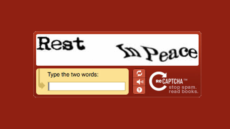 Google cuối cùng cũng đã khai tử CAPTCHA