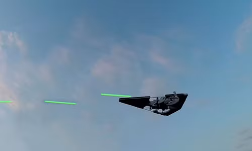 Máy bay không người lái bắn đạn laser duy nhất thế giới
