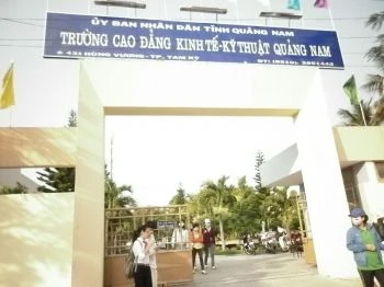 Đề án tuyển sinh riêng Trường Cao đẳng Kinh tế - Kỹ thuật Quảng Nam