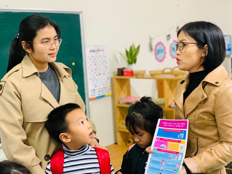 Tuyên truyền vệ sinh cá nhân, môi trường cho học sinh. Tuyên truyền vệ sinh cá nhân, môi trường cho học sinh.