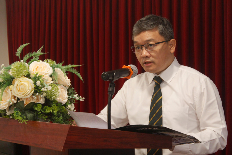 PGS.TS Lã Ngọc Quang phát biểu tại Hội thảo.