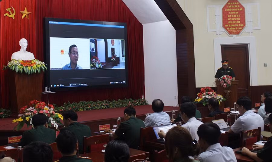 Quang cảnh lớp tập huấn