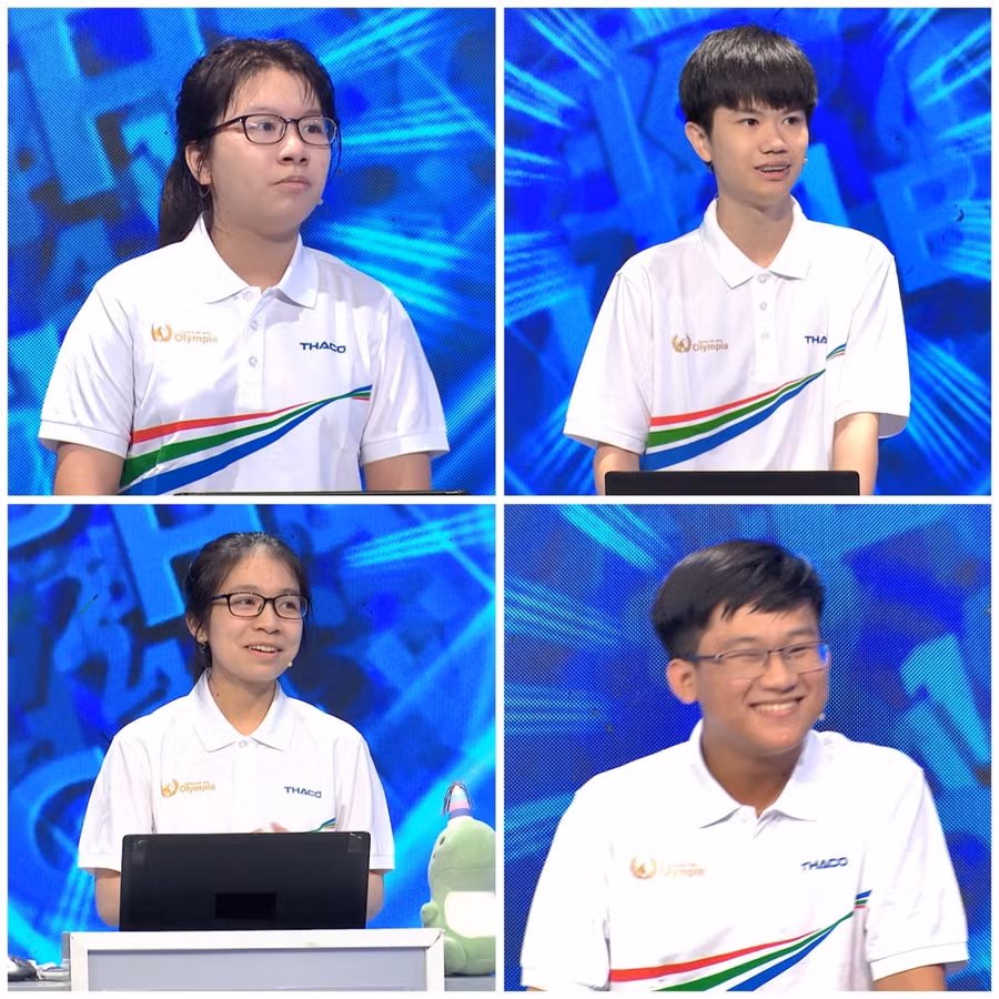 Các thí sinh dự thi