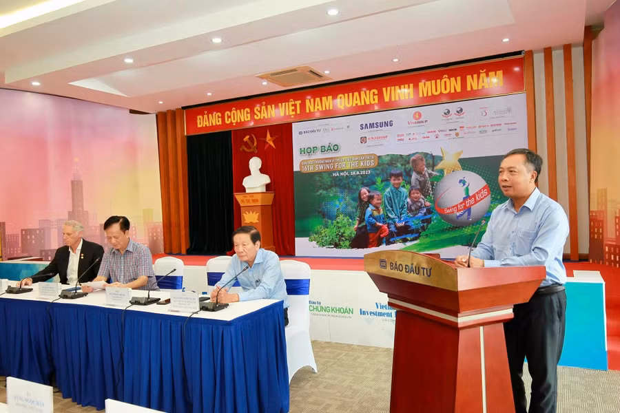 Quang cảnh buổi họp báo. Ảnh: BTC.