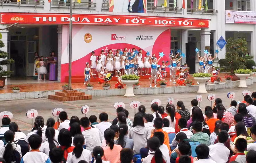 Lễ khai mạc cuộc thi Olympic Tiếng Anh tiểu học thành phố Hà Nội lần thứ 16