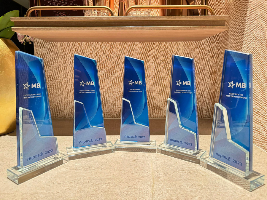 MB vinh dự đạt đồng thời 5 giải thưởng danh giá nhất do Napas trao tặng. MB vinh dự đạt đồng thời 5 giải thưởng danh giá nhất do Napas trao tặng.