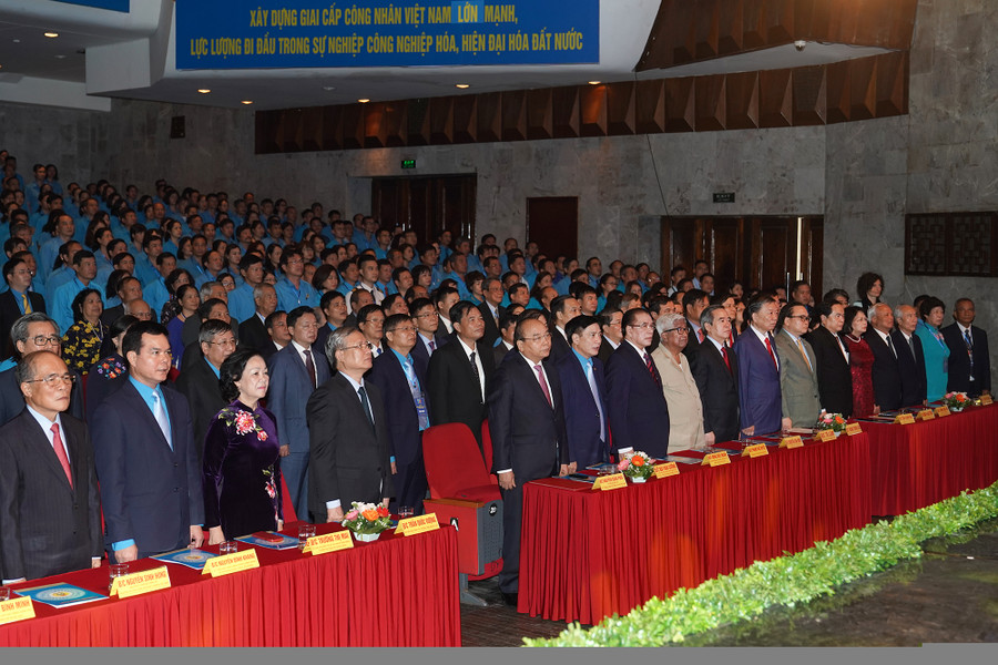 Các đại biểu dự lễ kỷ niệm. - Ảnh: VGP/Quang Hiếu