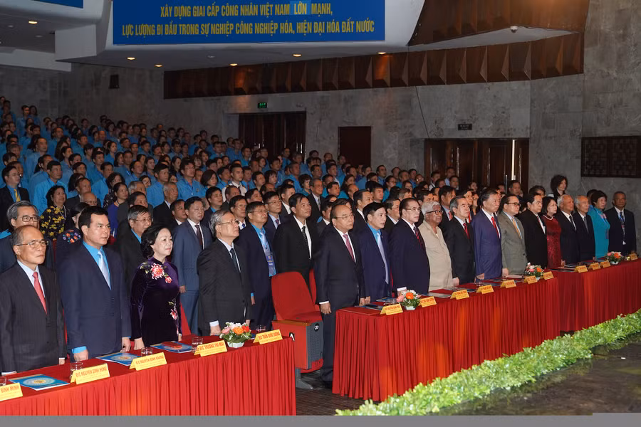 Các đại biểu dự lễ kỷ niệm. - Ảnh: VGP/Quang Hiếu