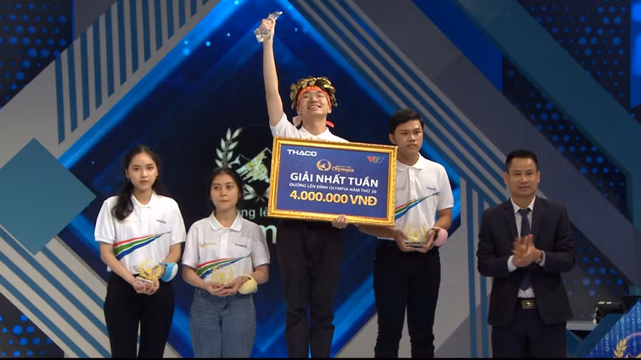 Nguyễn Trọng Đăng Dương giành vòng nguyệt quế cuộc thi Đường lên đỉnh Olympia.