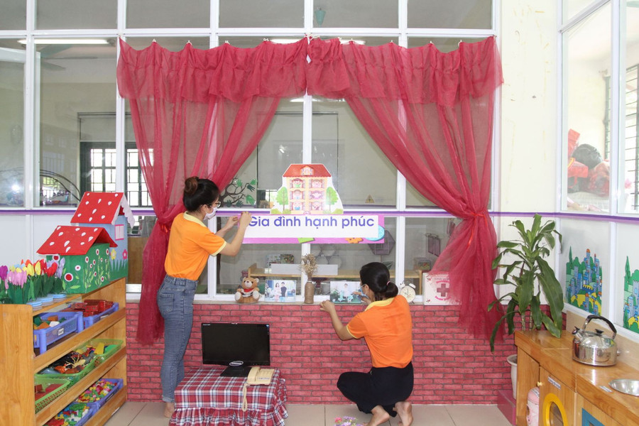 Trang trí đồ dùng, đồ chơi