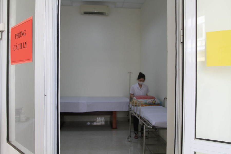 Các nhà trường đều bố trí một phòng cách ly