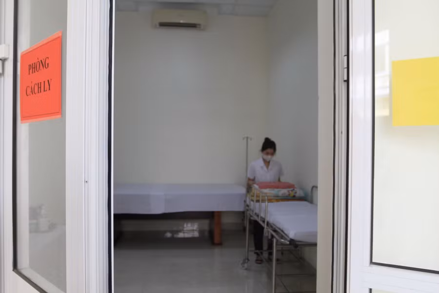 Các nhà trường đều bố trí một phòng cách ly