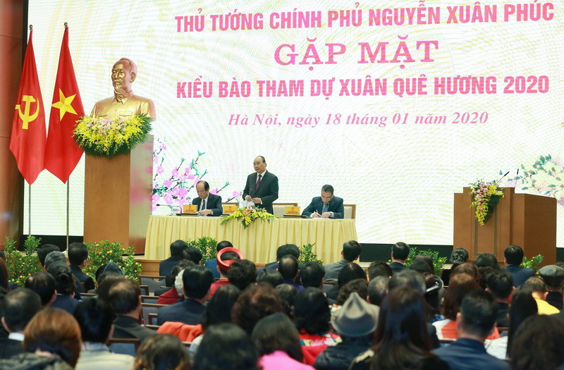 Thủ tướng đánh giá cao sự gắn bó của kiều bào với Tổ quốc