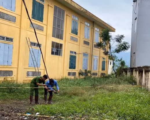 Hiện trường vụ tai nạn