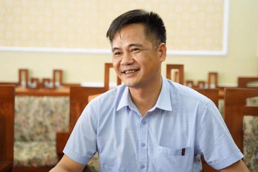 Ông Ngô Quốc Hưng - Phó Chủ tịch UBND huyện Tân Yên (Bắc Giang) chia sẻ về chất lượng vải thiều.