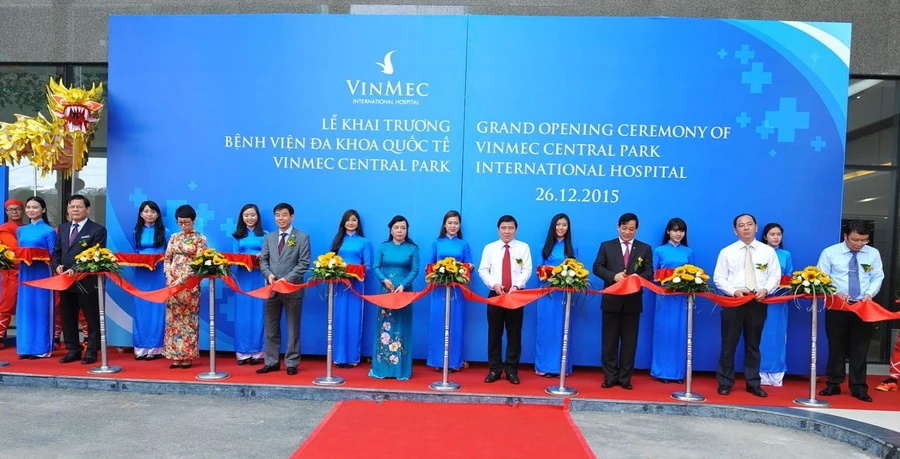 Khai trương bệnh viện đa khoa quốc tế Vinmec Central Park 