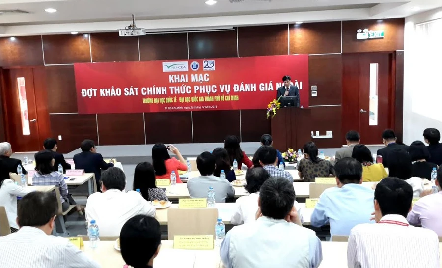 ĐH Quốc tế TPHCM: Đánh giá ngoài theo tiêu chuẩn của Bộ GD&ĐT