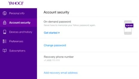 Yahoo Messenger, Yahoo Mail sẽ không yêu cầu mật khẩu