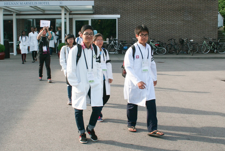 Các thí sinh Việt Nam dự thi tại Đan Mạch Các thí sinh Việt Nam dự thi tại Đan Mạch