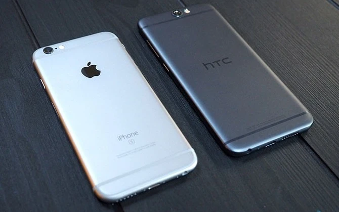 iPhone 6 và HTC One A9: Ai copy ai? 