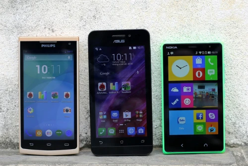 Smartphone Android giá rẻ dần lấn lướt Windows Phone.