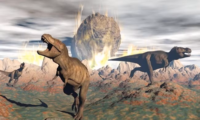 Tiểu hành tinh xoá sổ khủng long khiến Trái Đất nóng lên