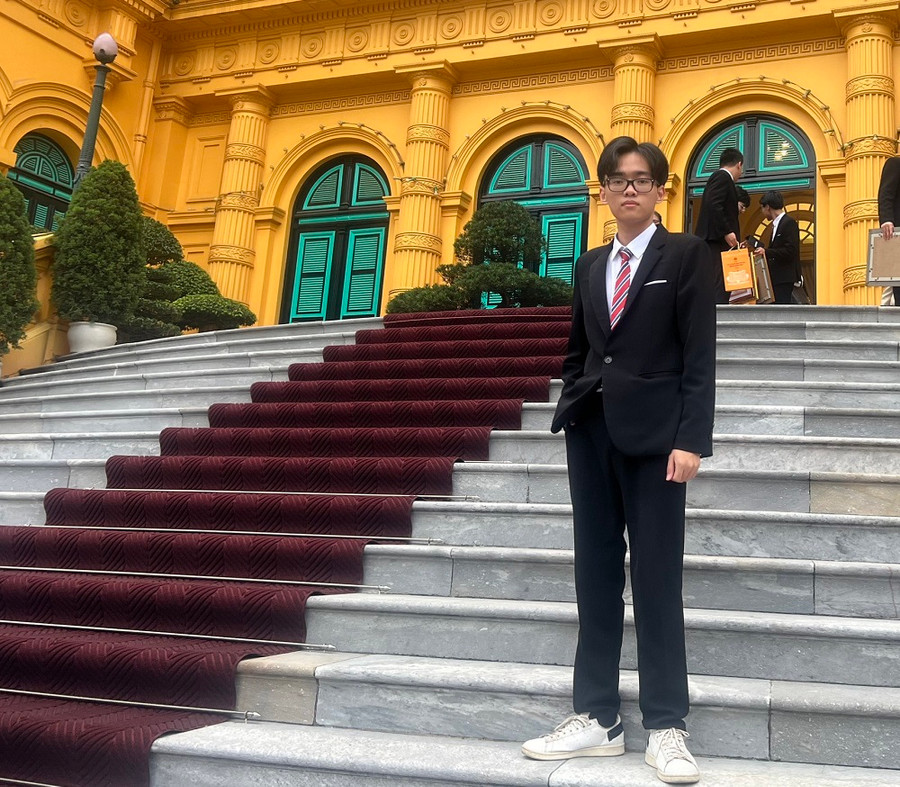 Các chàng trai đội tuyển Olympic Sinh học quốc tế chia sẻ kế hoạch năm 2023 ảnh 2 Các chàng trai đội tuyển Olympic Sinh học quốc tế chia sẻ kế hoạch năm 2023 ảnh 2