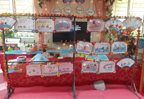 Trẻ và sản phẩm hoạt động của trẻ tại Hội thi giáo viên mầm non dạy giỏi cấp tỉnh năm học 2021-2022. Trẻ và sản phẩm hoạt động của trẻ tại Hội thi giáo viên mầm non dạy giỏi cấp tỉnh năm học 2021-2022.