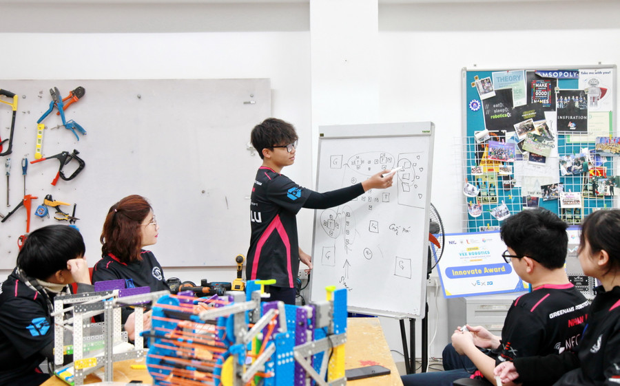 Học sinh trình bày ý tưởng