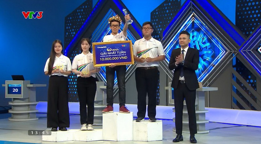 Nguyễn Thanh Phương giành vòng nguyệt quế. Nguyễn Thanh Phương giành vòng nguyệt quế.