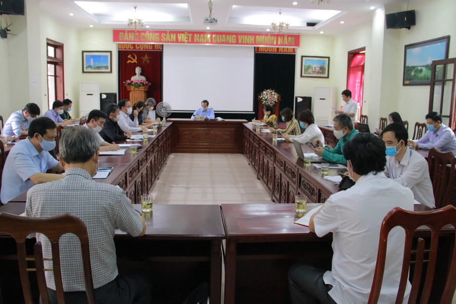 Đoàn công tác Bộ Y tế làm việc với tỉnh Bắc Ninh về phòng chống dịch COVID-19. Đoàn công tác Bộ Y tế làm việc với tỉnh Bắc Ninh về phòng chống dịch COVID-19.