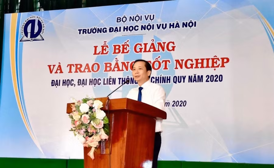 PGS.TS Nguyễn Bá Chiến cho biết, chất lượng đầu vào của Nhà trường năm nay tăng từ 0,5-1 điểm so với năm 2019