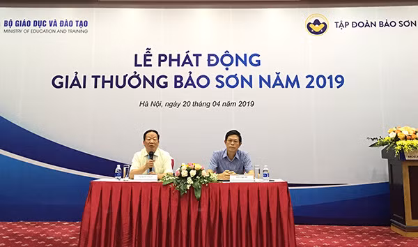Phát động Giải thưởng Bảo Sơn năm 2019
