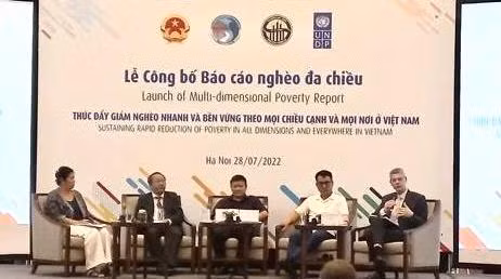 Khách mời chia sẻ về báo cáo.